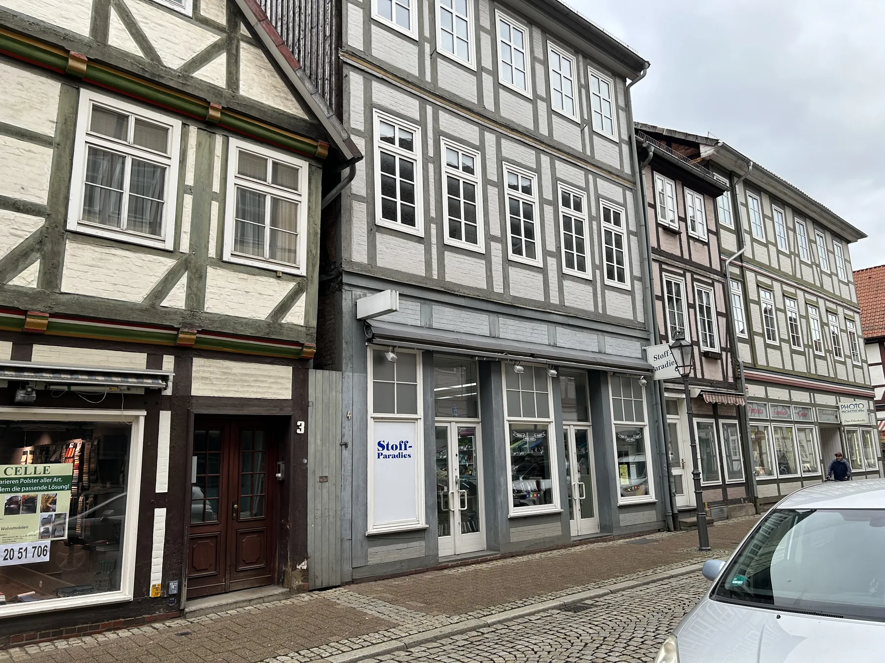 Denkmalgeschütztes Wohn- und Geschäftshaus in Celle Titelbild